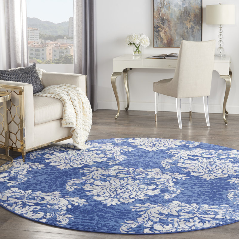 Genoveffa Oriental Indoor Rug, Round 8'