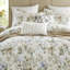 Ensembles de literie en coton luxueux, édredon floral surdimensionné, grand lit pour maison moderne
