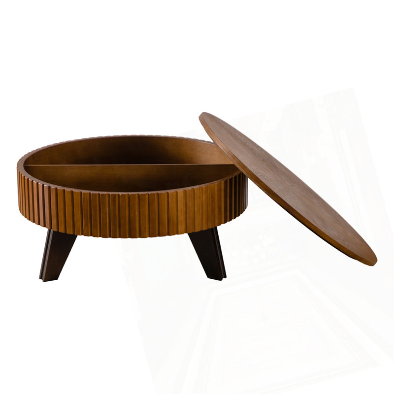 Retro Round Coffee Table