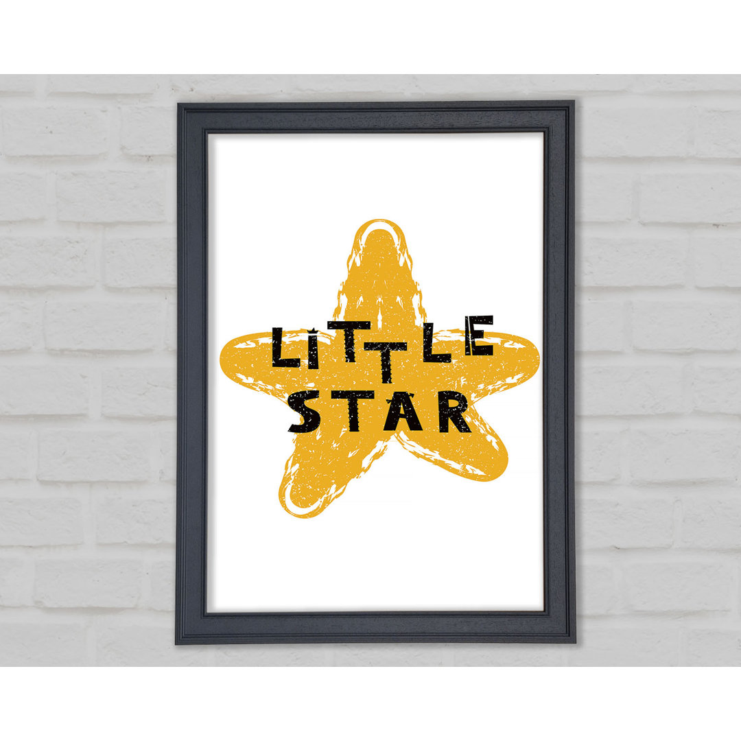 Little Star - Einzelner Bilderrahmen Kunstdrucke