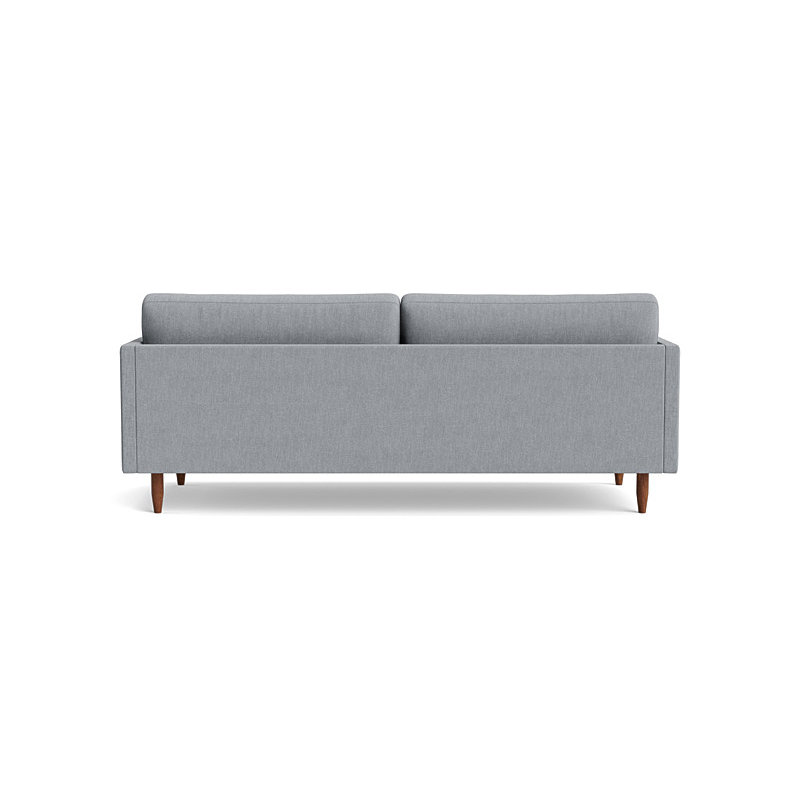 Skinny Fat Sofa ("85"), Performance Weave - Zinc
