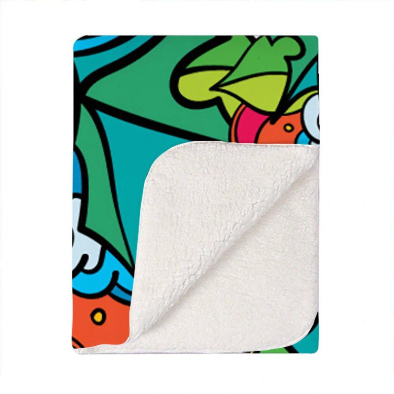 Dania Plain Weave / Muslin Throw Blanket