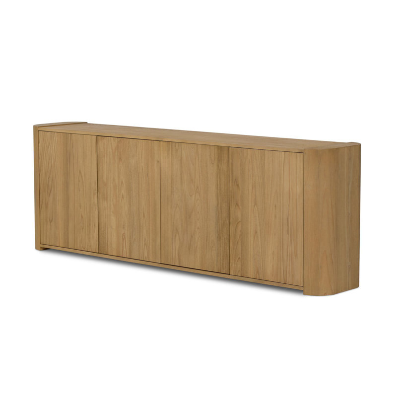 Buffet Parker - placage Sungkai blond clair