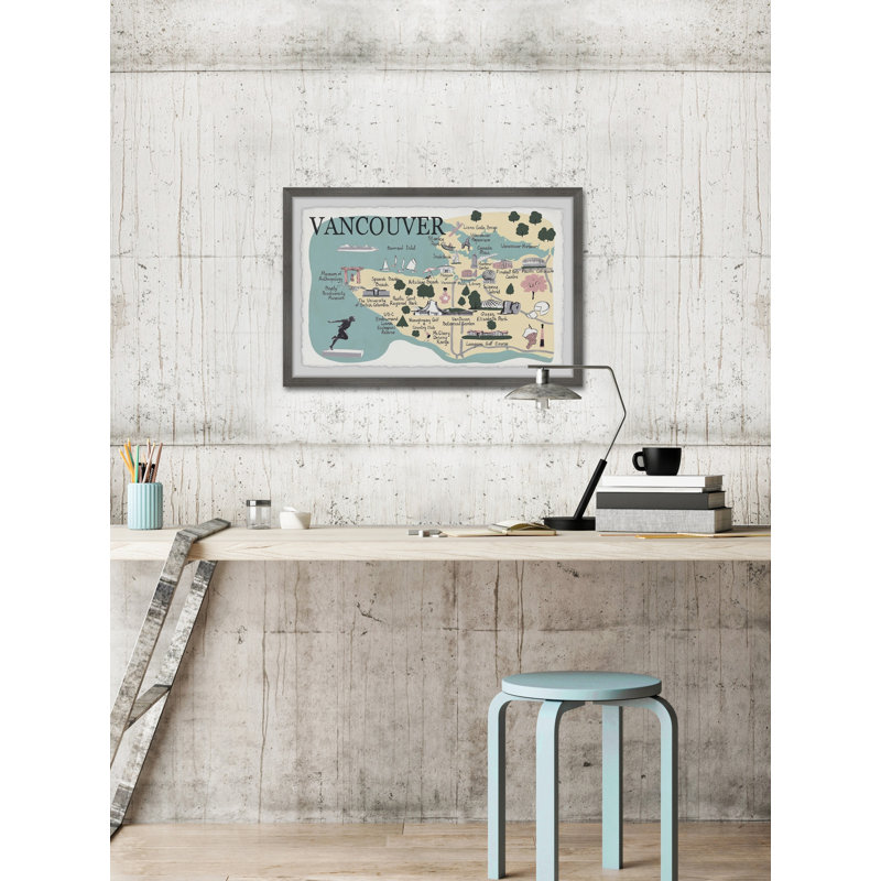 'Vancouver's Best' Framed Print, 16" H x 24" W x 1.5" D