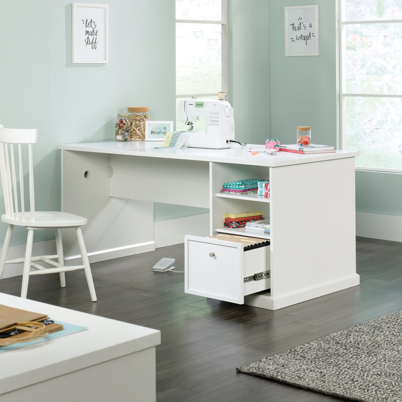Teannan 65.98'' x 32.05'' Craft Table