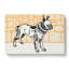 Pitbull Terrier by Moriz Jung - Wrapped Canvas-61838427