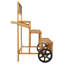 Suresnes 71cm W Manufactured Wood Merchandiser with Wheels