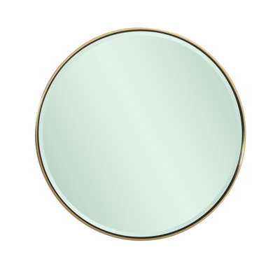 Jialin Round Mirror, Emerald Green