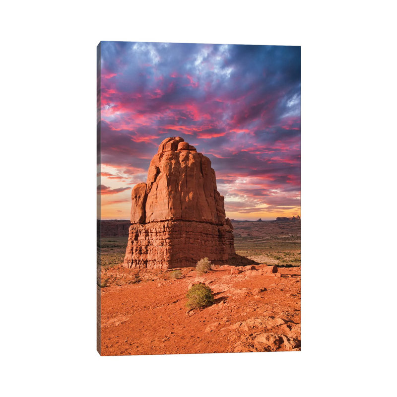 Desert Beauty by Mark Paulda - Print on Canvas, Wrapped Canvas, 30.48cm H x 20.32cm W x 1.91cm D