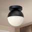 Plafonnier encastré en verre Monae-88045371-88045370