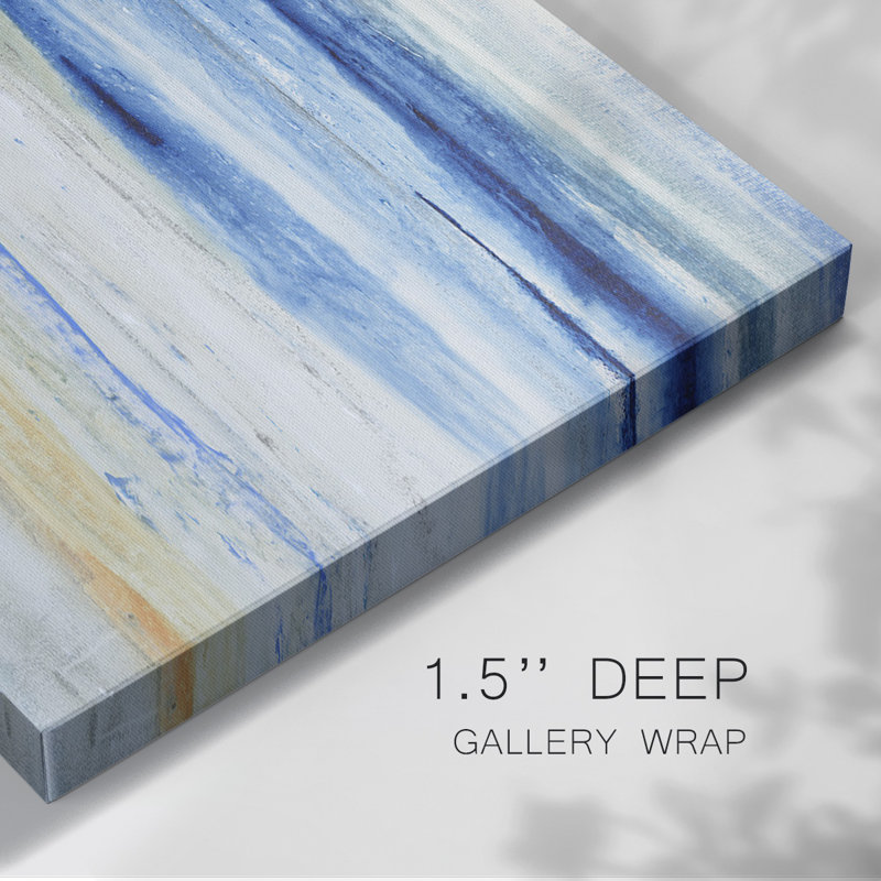 Toile tendue Choppy Seas II-Gallery, H 12 po x l 18 po