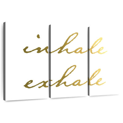 Tergel Inhale Exhale Gold