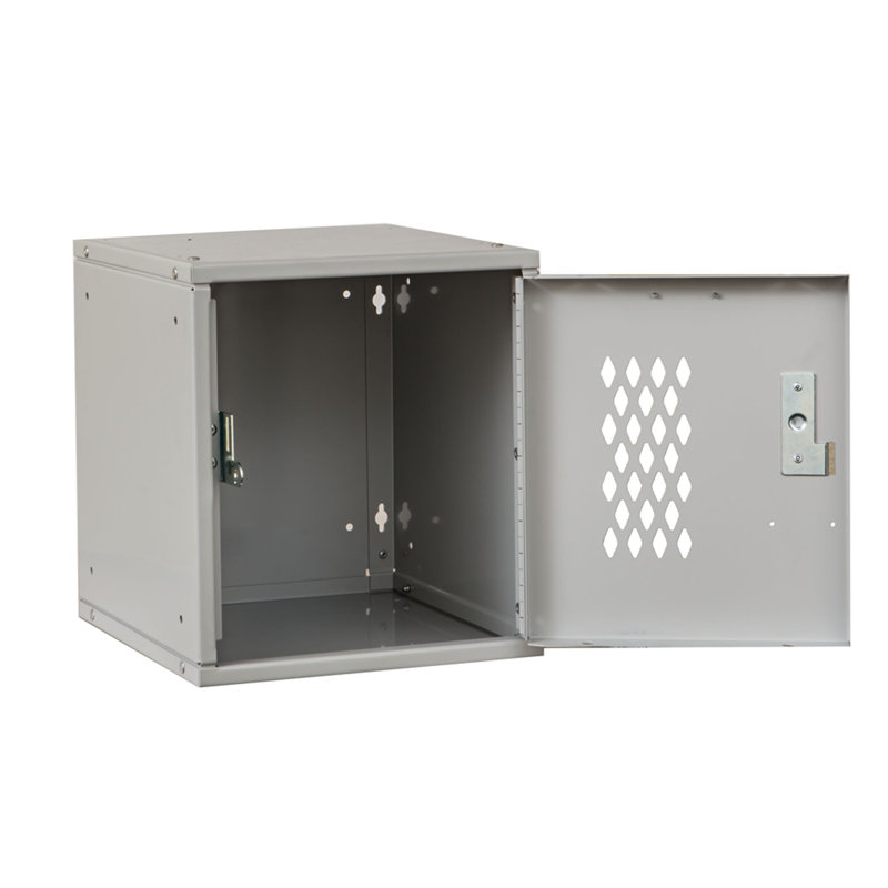 Casier large 1 niveau 1 Cubix, Gris clair
