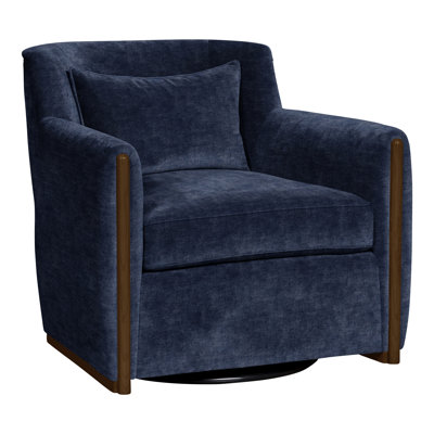 Thom Filicia Home Upholstered Swivel Armchair