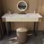 Coiffeuse de maquillage moderne avec tabouret