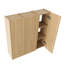 Combinaison d'armoire murale 36 pouces, porte à fermeture douce, convenant à une petite salle de bain, bureau, rangement (KD-Packing) -12 * 3-1318758584