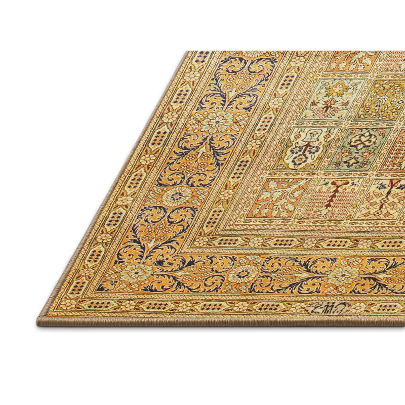 Tapis ivoire style Sud-Ouest, Rectangle 5 pi x 7 pi