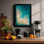 Aerial Forms Abstract - Framed Print-1284677408-1284677411