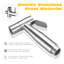 Elongated Hand Held Bidet with Faucet