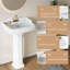 Belfry Bathroom 58mm L x 45mm W Stainless Steel Ceramic Square Sink