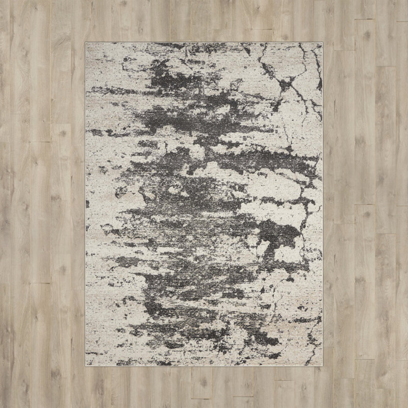 Abstract Indoor Rug, Rectangle 5'3" x 7'3"