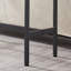 Ensemble de table de bar avec 2 tabourets de bar, assise en polyuréthane souple avec dossier, brun rustique-2022367616