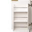 Grand garde-manger arqué cannelé avec tablettes réglables-758902282