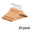 Cintre de luxe en bois massif pour homme-106302070
