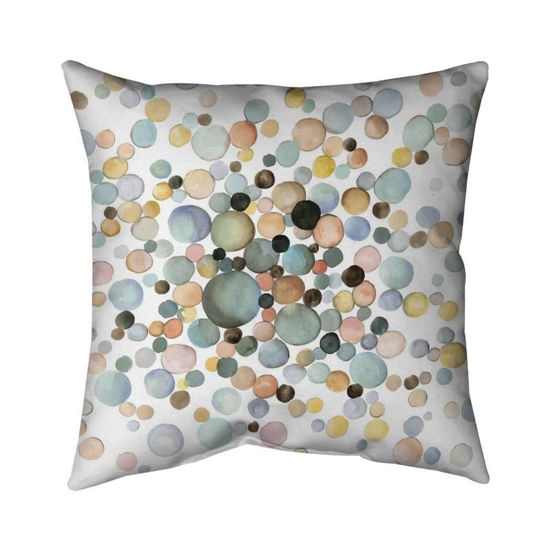 Little Bubbles, 16" H x 16" W, Pillow Cover Only - No Insert