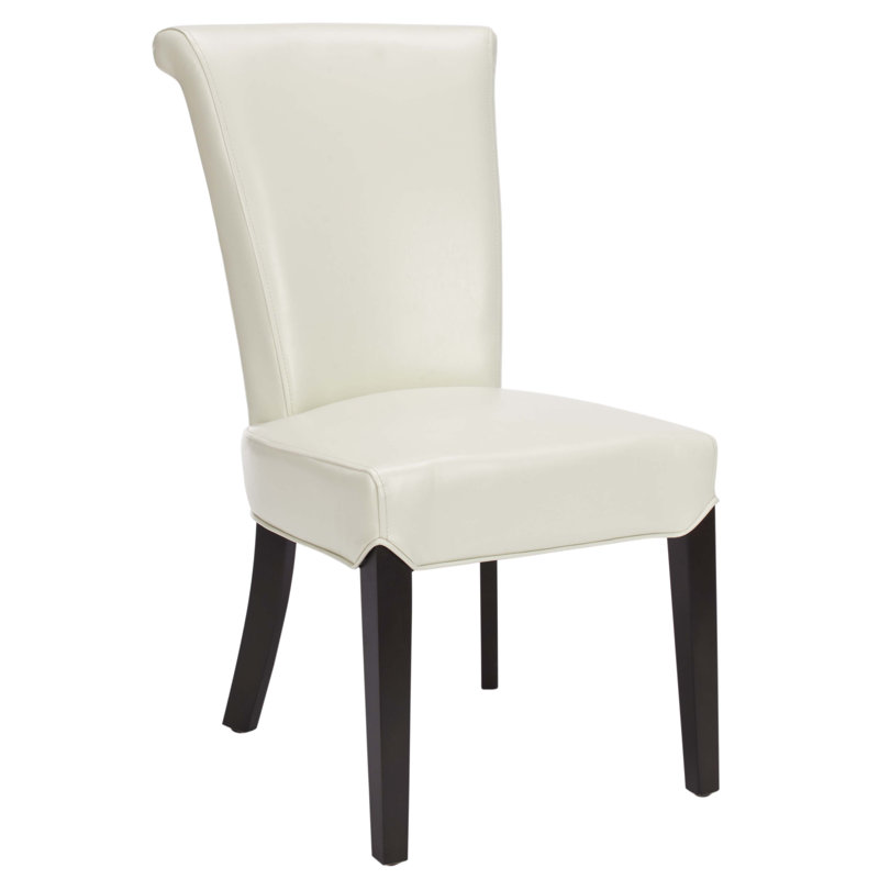 Chaise rembourrée Nora, Crème