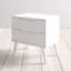 Baruyr 60.03cm W Solid Wood Bedside Table-1870921911