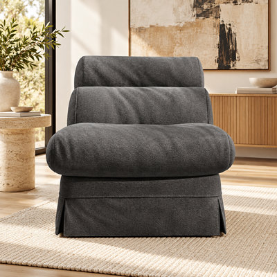 Upholstered 32.6 " Chenille Sofa