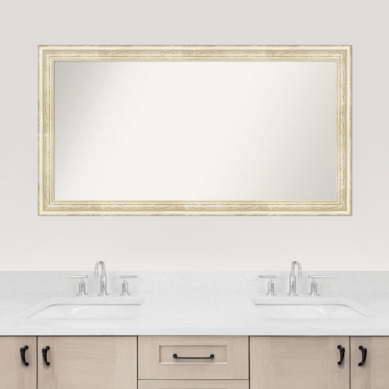 Miroir mural pour salle de bain Country, Rectangle, H 26,5 po x l 48,5 po