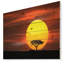 «Lonely Tree with Birds at Sunset», art graphique-1707019787-1707019782