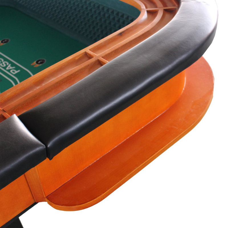 Table de dés 12 pieds Deluxe Craps, Vert