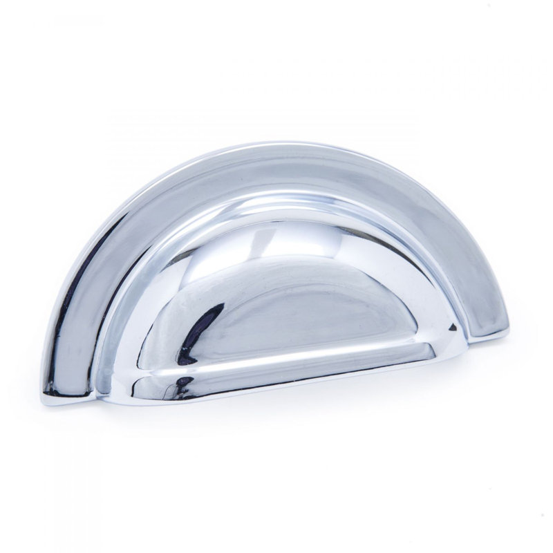 Poignée demi-cercle 3 po CF Series, Chrome poli