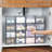 4-pack Clear Stackable Storage Drawers
