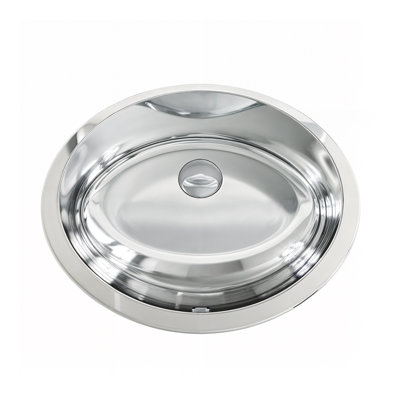 19" Oval Undermount Sink