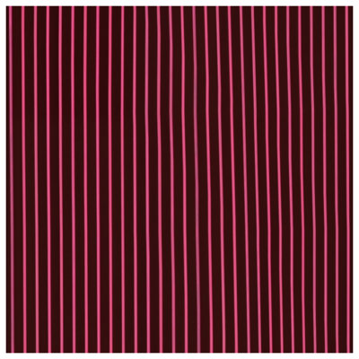 Coussins décoratifs rouges à rayures verticales