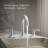 Venza Widespread Bathroom Sink Faucet 1.2 GPM-267861491