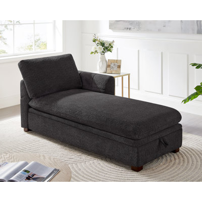 34.65’’ Upholstered Chaise Lounge Sofa Chair by Latitude Run