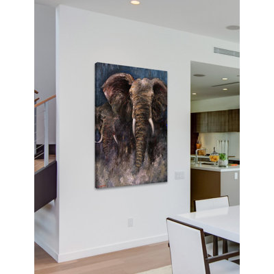 Bergerac - Wrapped Canvas Painting