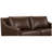 Asmunn 57" Top Grain Leather Sloped Arm Loveseat-165836595