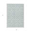 Tapis intérieur lavable à motif de médaillon ivoire 3 pi x 5 pi