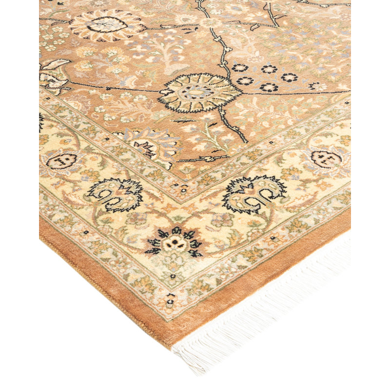 Classic One-of-a-Kind 4' 2" X 6' 5" Hand Knotted Area Rug