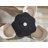37'' Black Modern Round Dining Table