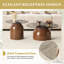 Ensemble de 2 petites tables basses, tables de salon polyvalentes pour balcon et salon-601384082