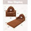 Canapé convertible pliable Sherpa Bear Kids, chaise longue 2 en 1 avec housse amovible et lavable pour chambre d'enfant et salle de jeux