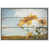 White Floater Framed