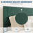 Twin Upholstered Platform Bed Frame, Fabric Headboard, Metal Frame with Wooden Slats, Twin Size, Modern Bedroom Use ,Dark Green-1650802878-1650802872
